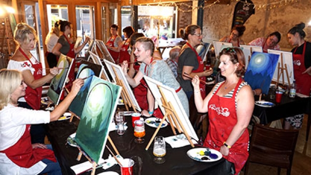 Brushes & Booze: The Ultimate Guide to Paint and Drink Parties